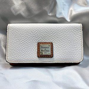 Dooney & Bourke - (GIFT W/PURCHASE) Bright White Leather Phone Case/Wallet - NWT